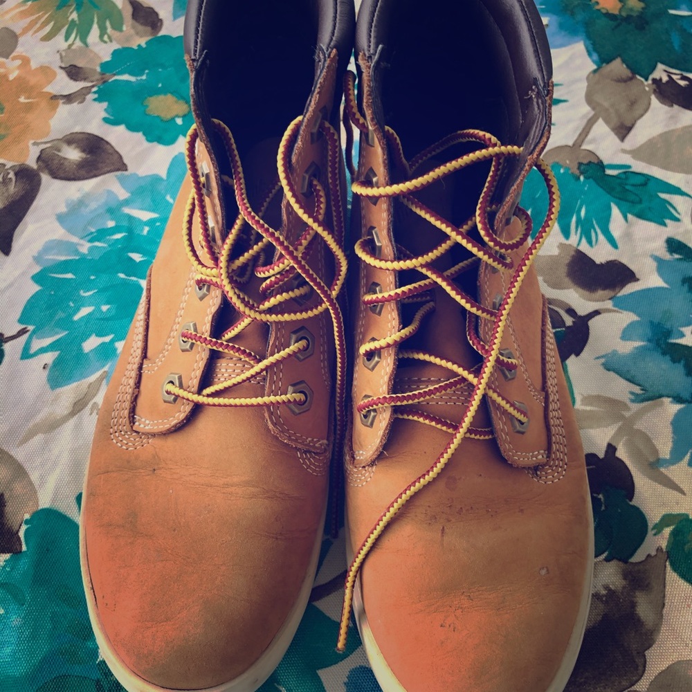 Timberland high top shoes
